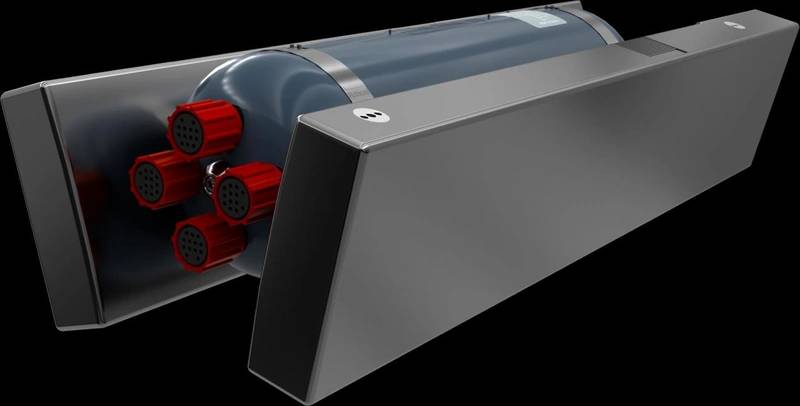 Kongsberg Discovery HISAS assembly. © Kongsberg Discovery