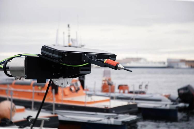 Kongsberg Discovery's HISAS, now available for a range of platforms. © Kongsberg Discovery