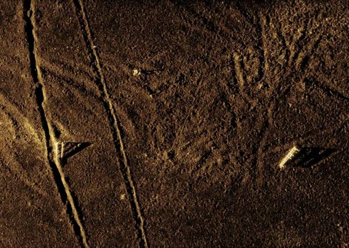 Kraken Synthetic Aperture Sonar imagery captured by KATFISH during the demonstration. © Kraken Robotics