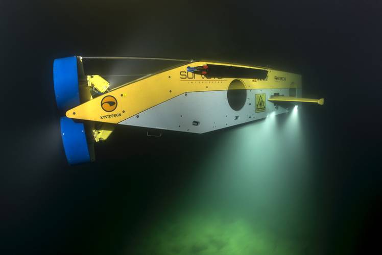 SROV MMT has now launched the new High speed survey ROV -  Surveyor Interceptor (SROV)