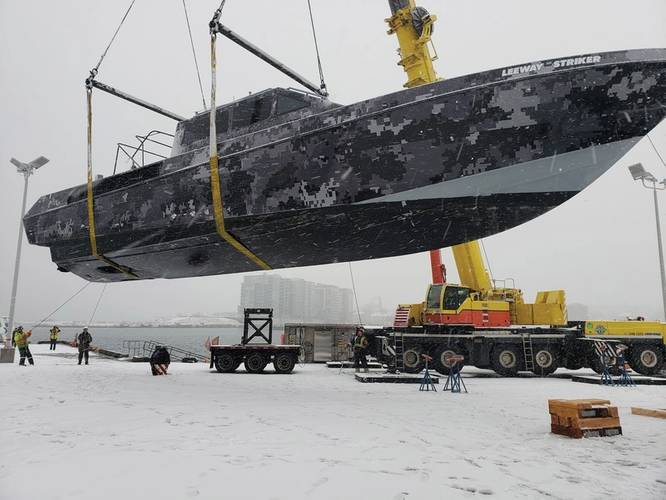 LeeWay Striker heading to refit in December 2018.