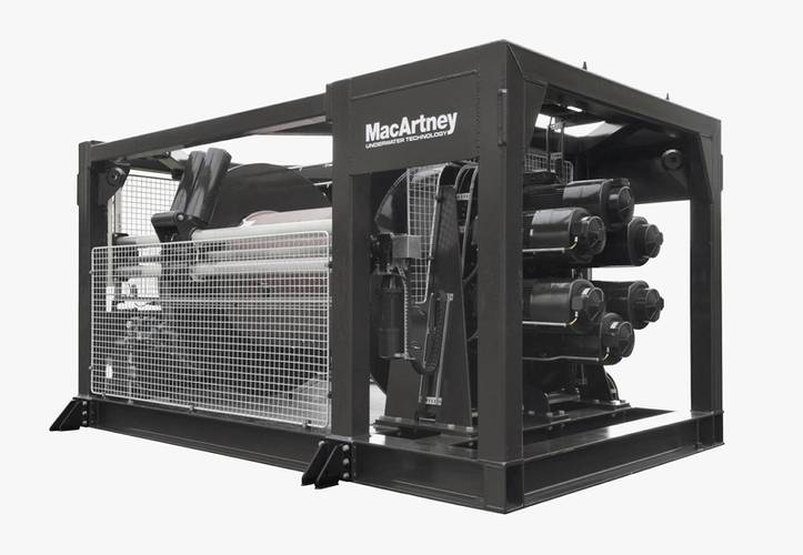 MacArtney MERMAC R40 electric winch (Image: MacArtney)