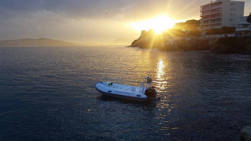 Marine Tech has commercially deployed its RSVs with ROVs since 2018 in the Middle East. Photo from Marine Tech.
 