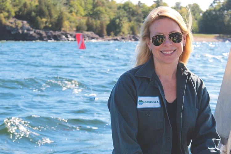 Marybeth Gilliam was brought in a few years ago to help bring the Greensea product and brand to market (Photo: Greensea)