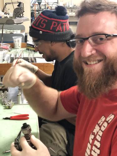Massa Employees
“I learned that this is a fun place to work. You can create amazing solutions and new products that make people happy, and you can have fun doing it,” said Dawn Massa Stancavish. Photo courtesy Massa