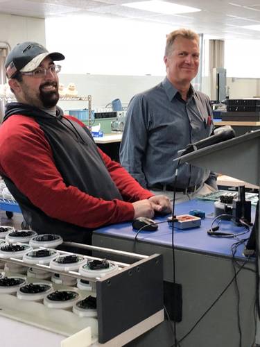 Massa Employees
“I learned that this is a fun place to work. You can create amazing solutions and new products that make people happy, and you can have fun doing it,” said Dawn Massa Stancavish. Photo courtesy Massa