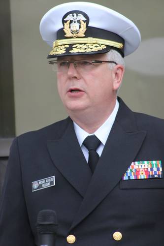 RADM Michael Alfultis, USMS, PHD, President SUNY Maritime. (Photo: Greg Trauthwein)