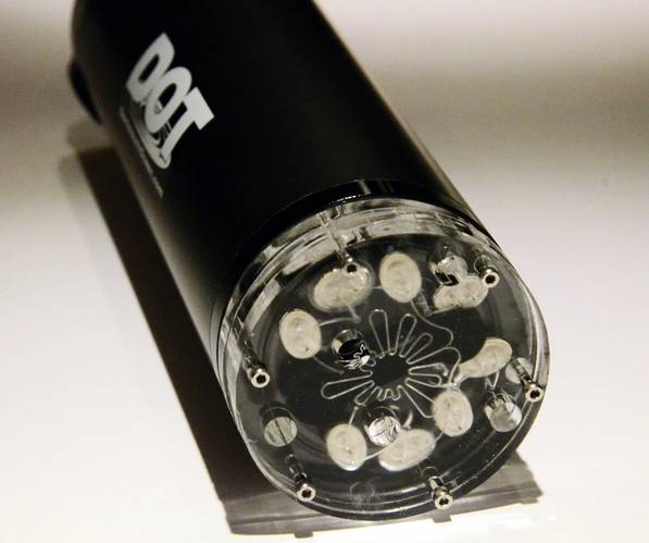 A microfluidic sensor from Dalhousie (credit: Dartmouth Ocean Technologies Inc. and Sieben Laboratory Dalhousie University)