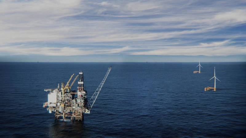 Meet the MOWU: Mobile Offshore Wind Units that are aiming to help the offshore drilling business decarbonize. Source: Odfjell Oceanwind