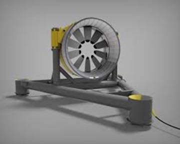 3D model of OpenHydro’s 16m tidal turbine (Image: OpenHydro)