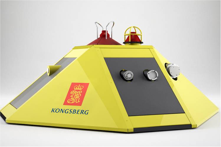 The Modular Subsea Monitoring Network is part of Kongsberg Maritime's offering within subsea environmental monitoring and underwater sensor networks.