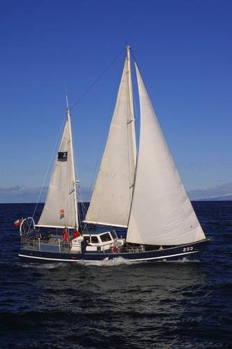 From the motorsailer,Chonos, ROVs are deployed to explore wrecks around the Magellan Straits