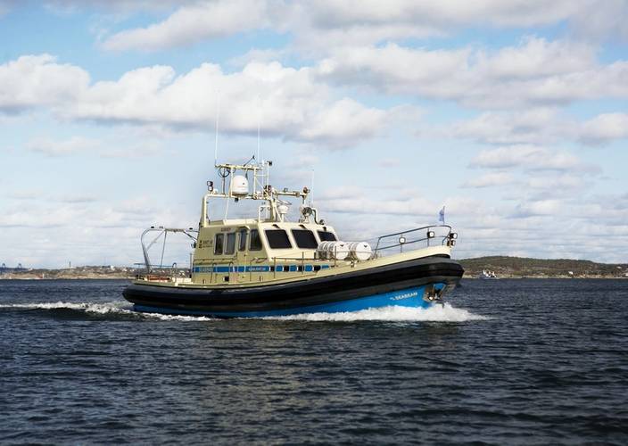 MMT´s nearshore survey vessel SeaBeam, © MMT