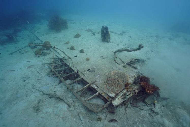 Newly discovered B-25 Bomber (Photo: Project Recover)
