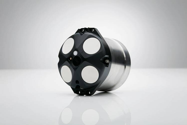 Nortek’s 1 MHz DVL is the industry’s smallest DVL, and is easy to integrate and operate. (Photo: Nortek)