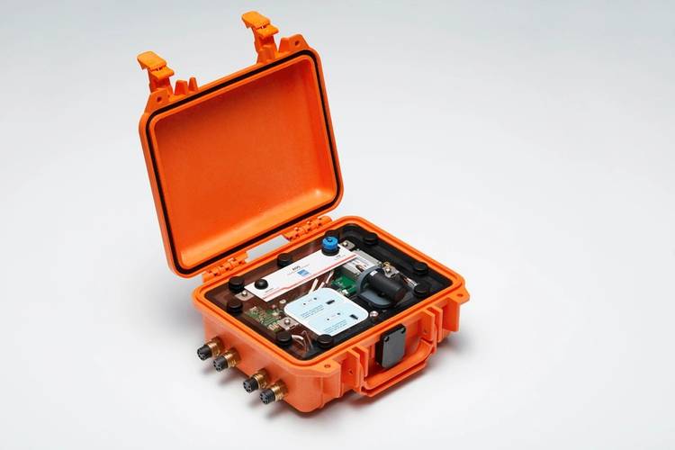 Nortek’s Realfish system (also known as AOS) gives the fish farming industry online access to monitoring of currents, oxygen, salinity and temperature. (Photo: Nortek)