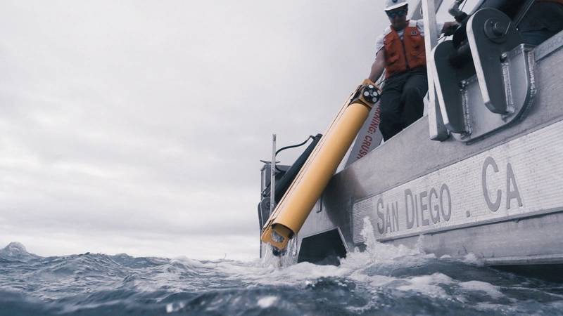 Nortek’s Signature1000 current profiler has been paired up with the Wirewalker to provide critical, high-resolution measurements of current velocity. Image: Nortek