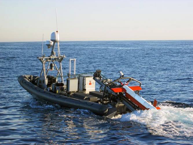 Northrop Grumman has delivered the first of three lots of mine hunting sonar upgrade kits to the U.S. Navy’s Naval Surface Warfare Center, Panama City Division. (Photo: Northrop Grumman Corporation)