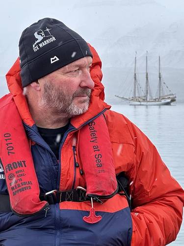 Ocean Warrior founder and renowned explorer, Jim McNeill. Image copyright Jim McNeill/Global Warrior
