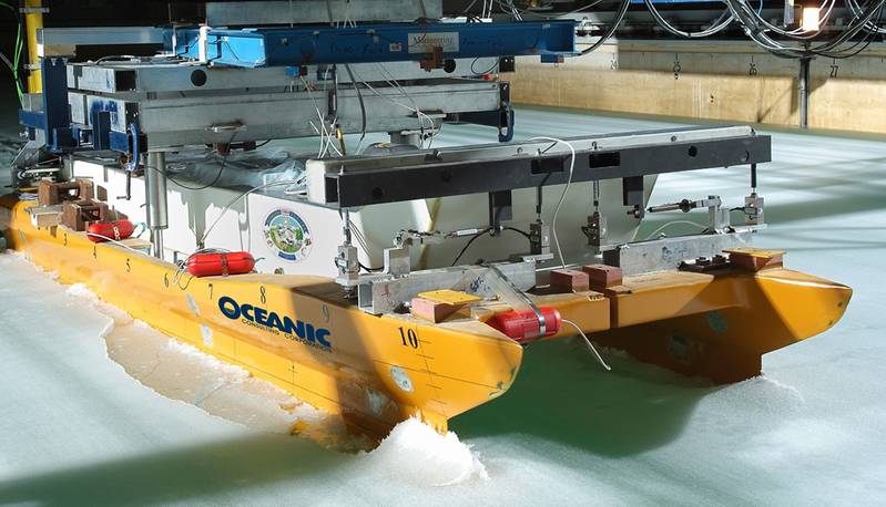 Oceanic Consulting Limited –  Numeric testing in World’s Longest Ice Tank.