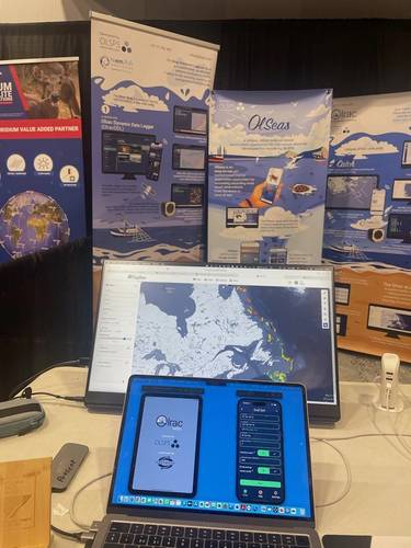OLSPS Marine, with apps to collect data on fisheries and other marine activity. Photo Celia Konowe