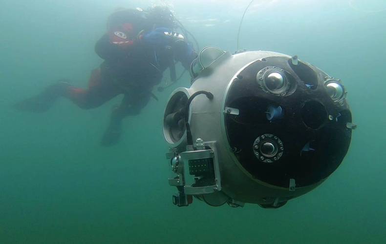 Out-of-this-world: a UX-1 HROV. Photo: EU UNEXMIN Project