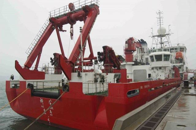 The RV Ke Xue (photo courtesy of Geotek)