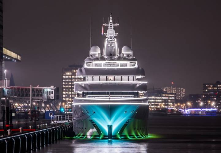 Putting eyes underwater the Falcon is a valuable resource for superyachts offered by MarineGuard. (MarineGuard)