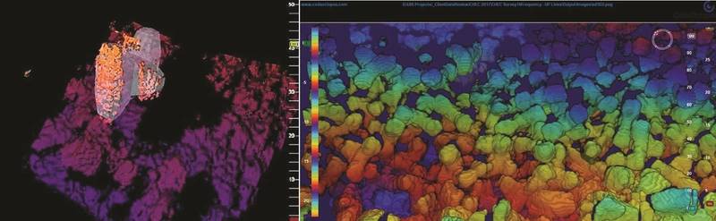 Fig 7 – Real-time 3D Block Tracking and 3D As-Laid Survey (Image: Coda Octopus)