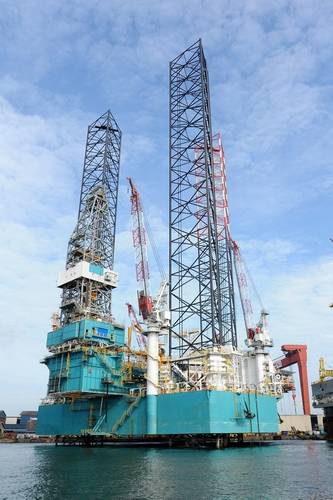 The robust KFELS N Plus jackup design is an enhancement of Keppel’s proprietary KFELS N-Class design (pictured), three of which are already in operation.