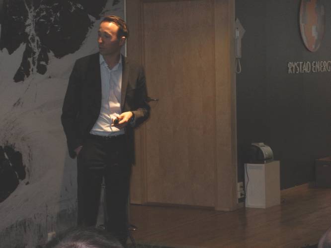 Rystad’s VP of anlalysis, Audun Martinsen (Photo: William Stoichevski)