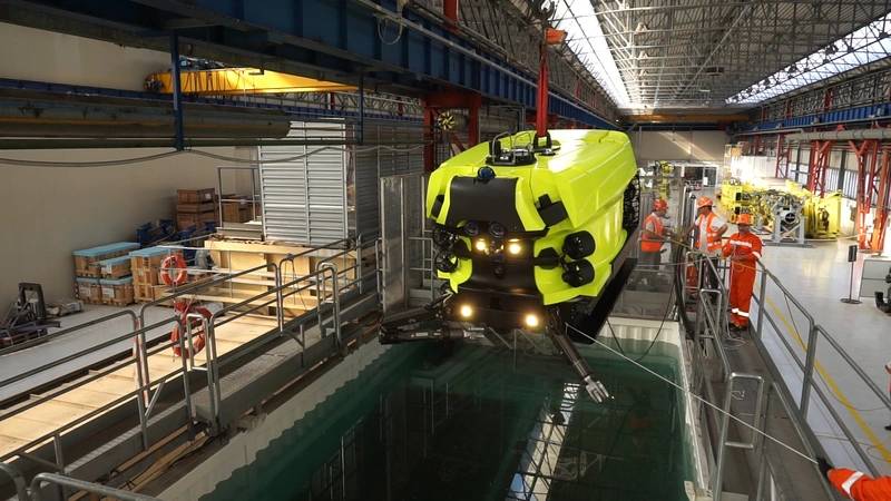 Saipem’s Hydrone R – in the flesh and ready for real world testing. Image from Saipem.