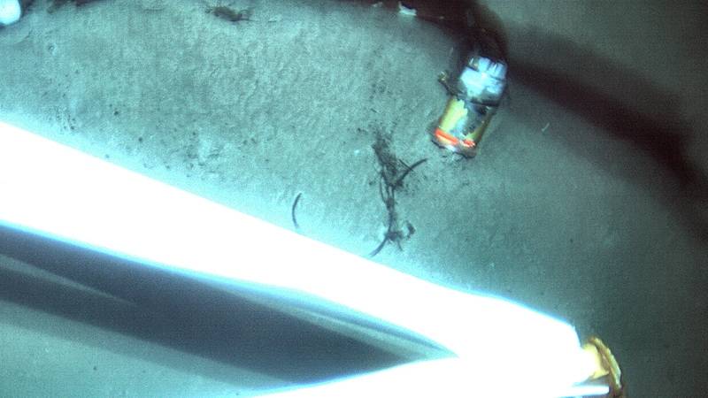 WHOI scientists used deep-sea vehicles, including Sentry to locate the voyage data recorder (above) from the El Faro on the seafloor 15,000 feet deep. The VDR offers clues to understand why the ship tragically sank in 2015, killing 33 crew members aboard. (Photo: NTSB)