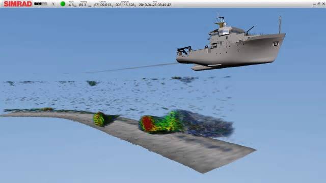 TD50 screen (Photo: Kongsberg Maritime)