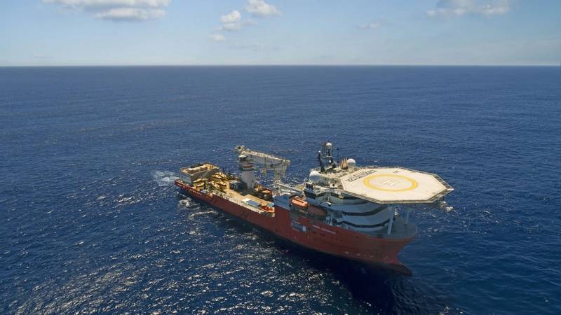 The Seabed Constructor was used in the search for the San Juan. Source: Ocean Infinity
