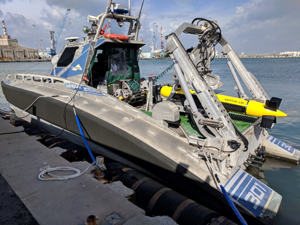 Seagull fitted with KATFISH for remotely operated mine countermeasures and underwater surveillance
Photo: Kraken Robotics Inc.