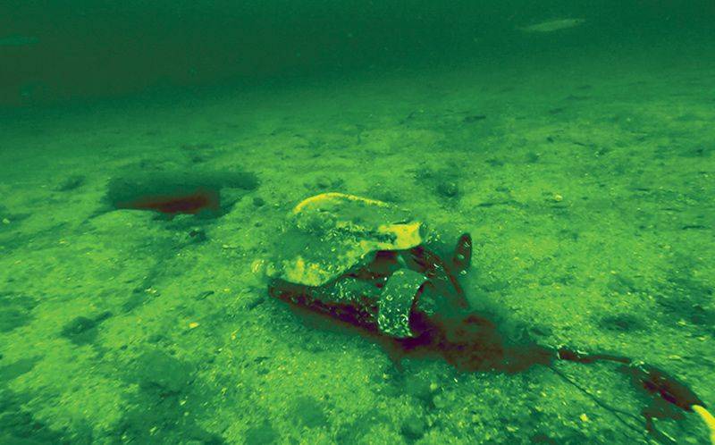 As seen here, Seaquito has accumulated a significant amount of marine debris, or "biofouling," during its 19-month deployment. However, the Pro 4 ROV has continued to operate in working condition and has not needed to surface for any maintenance reasons. (Photo: Bjarte Langeland / Stinger)