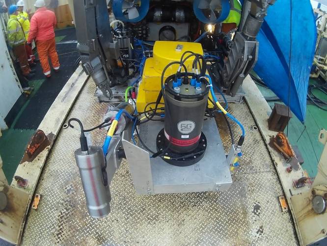 Sensors on board the ROV (Image: DOF Subsea UK)