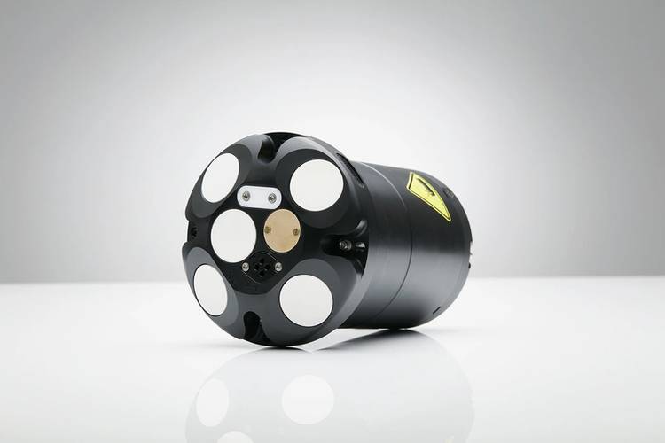 The Signature1000 is a versatile ADCP capable of measuring mean currents and turbulence, as well as wave height and direction. Image: Nortek

