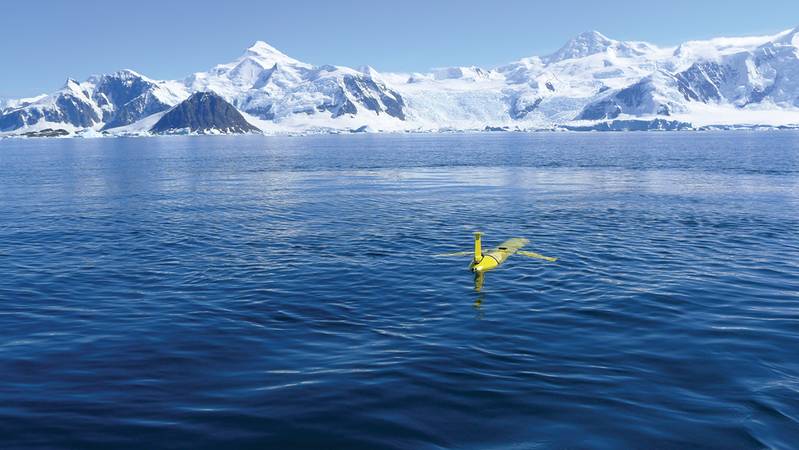 The Slocum Glider  from Teledyne Webb.