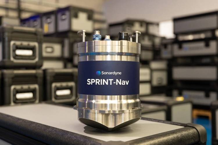 Sonardyne’s SPRINT-Nav. © Sonardyne