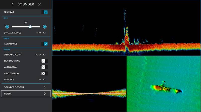 F3 Sounder Menu (Image: WASSP)