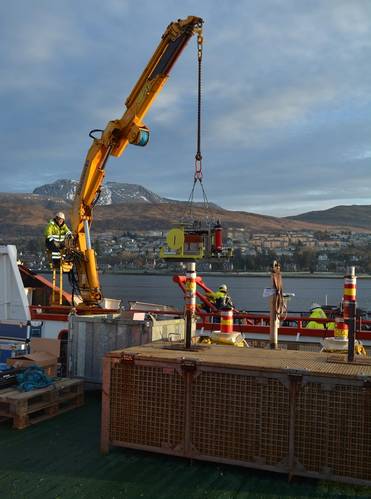 Structures being loaded (Image: DOF Subsea UK)