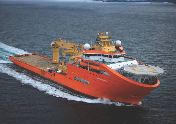 Subsea 7’s Normand Oceanic (Photo: SeeByte)