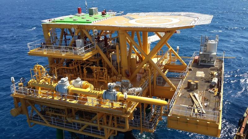 The Sea Swift was installed in 23 meters water depth and from design to installation took 18 months to complete (Photo: Aquaterra Energy)