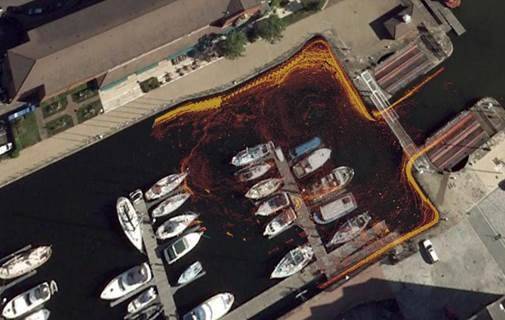 Target Search Area – Hull Marina – as taken by the SeaKing Hammerhead, as mapped by Tritech’s Image Program