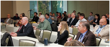 Technical sessions and panels were well attended. (Photo courtesy of Rick A. Smith) 