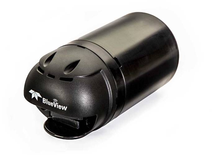 Teledyne BlueView’s new dual frequency forward looking sonar M900-2250-130