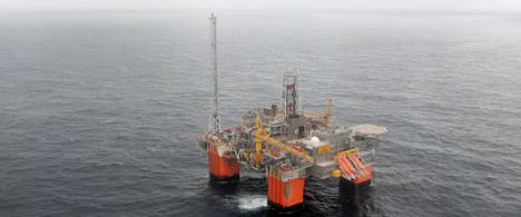 The three new wells, C-2, C-3 and C-4, have boosted Snorre B production by 30%. (Photo: Harald Pettersen - Statoil)