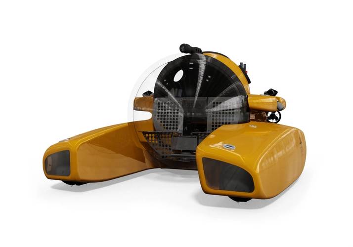Triton will introduce Triton 1000/3 LP at the 2014 Monaco Yacht Show in September in hopes that the new submersible will transform the yacht based submersible industry. (Image: Triton Submarines)